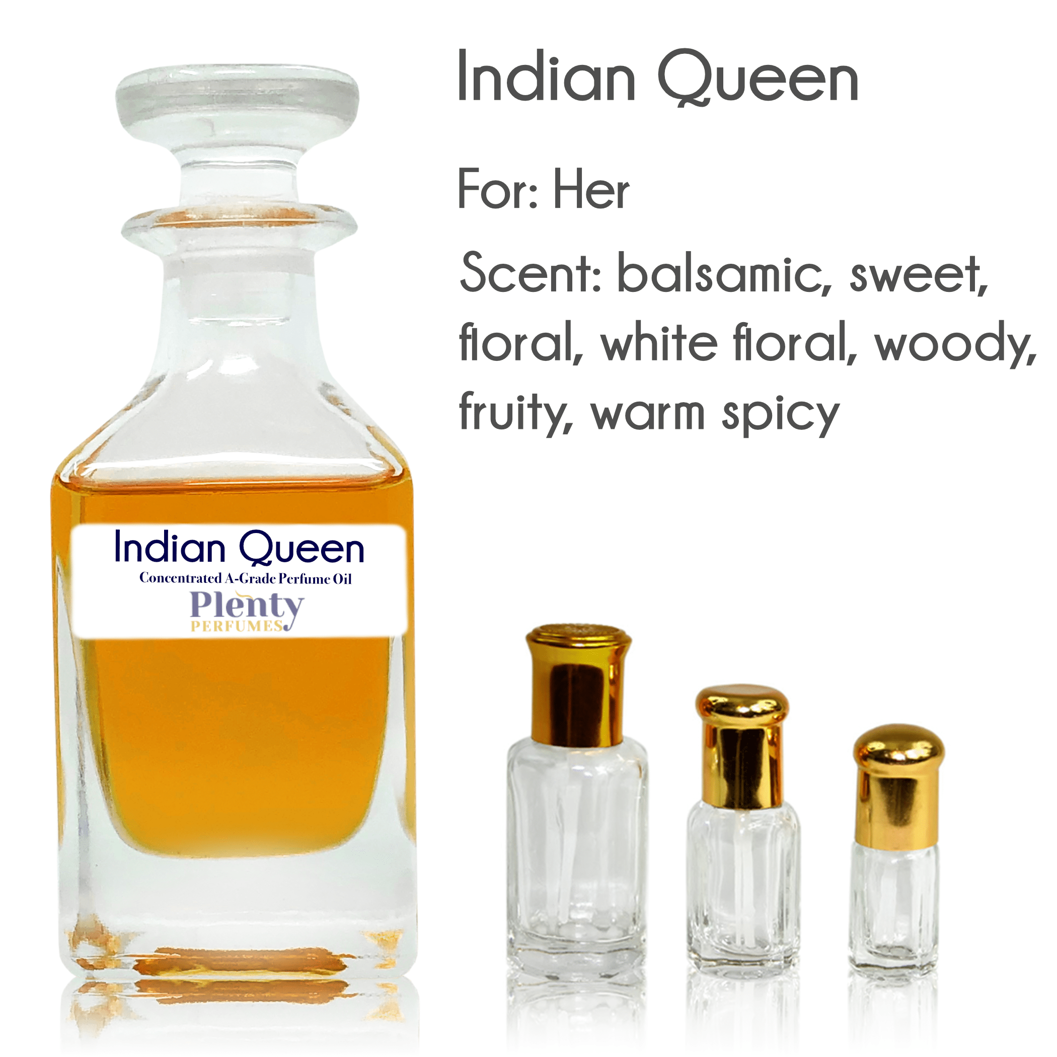 Sultan Essancy Indian Queen Perfume Oil - Plenty Perfumes