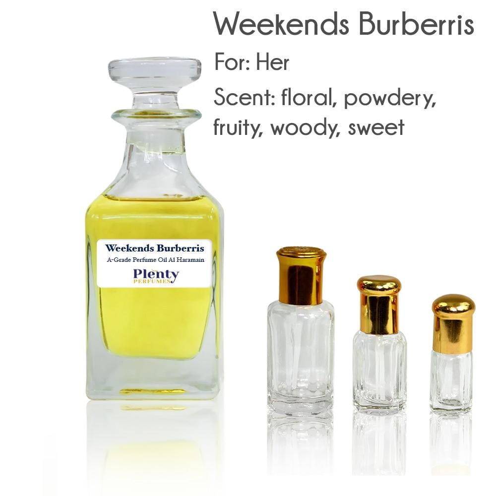 Weekends Burberris Al Haramain Perfume Oil Pure Attar - Plenty Perfumes