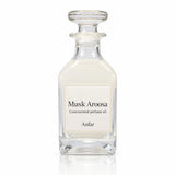 Musk Aroosa by Anfar concentrated perfume oil with soft white musk, vanilla and powdery notes