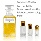 Tobacco Vanilla By Swiss Arabian Perfume Oil Unisex - Plenty Perfumes