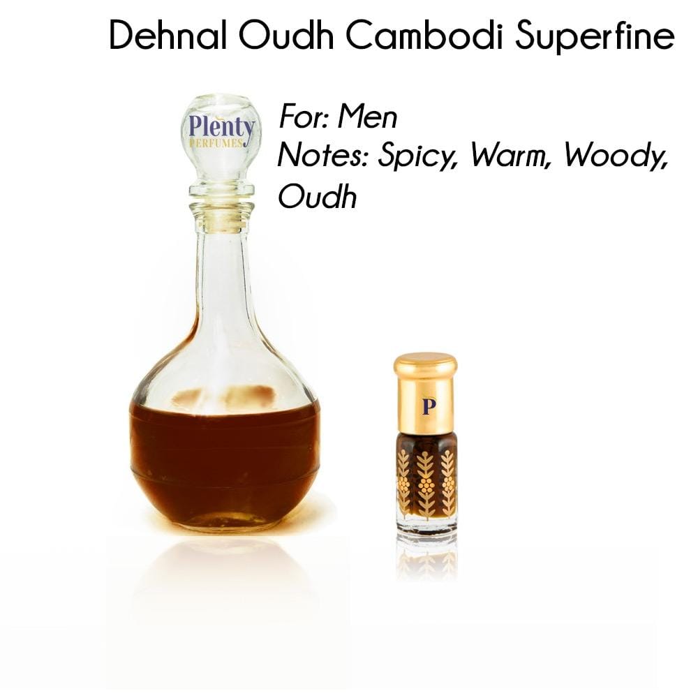 Perfume Oil Dehnal Oudh Cambodi Superfine 3ml - Plenty Perfumes