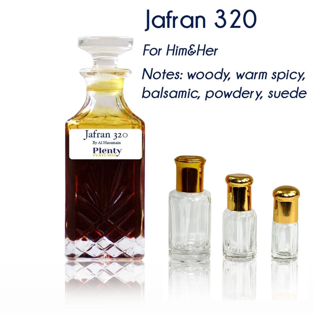 Perfume Oil Jafran 320 By Al Haramain Pure Attar - Plenty Perfumes