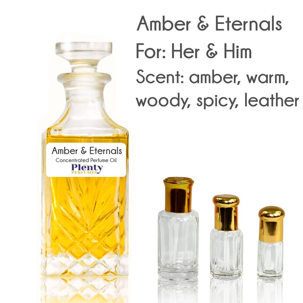 Perfume Oil Amber & Eternals - Plenty Perfumes