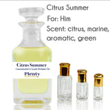 Perfume Oil Citrus Summer - Plenty Perfumes
