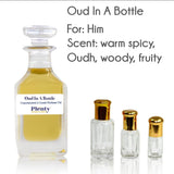 Perfume Oil Oud In A Bottle